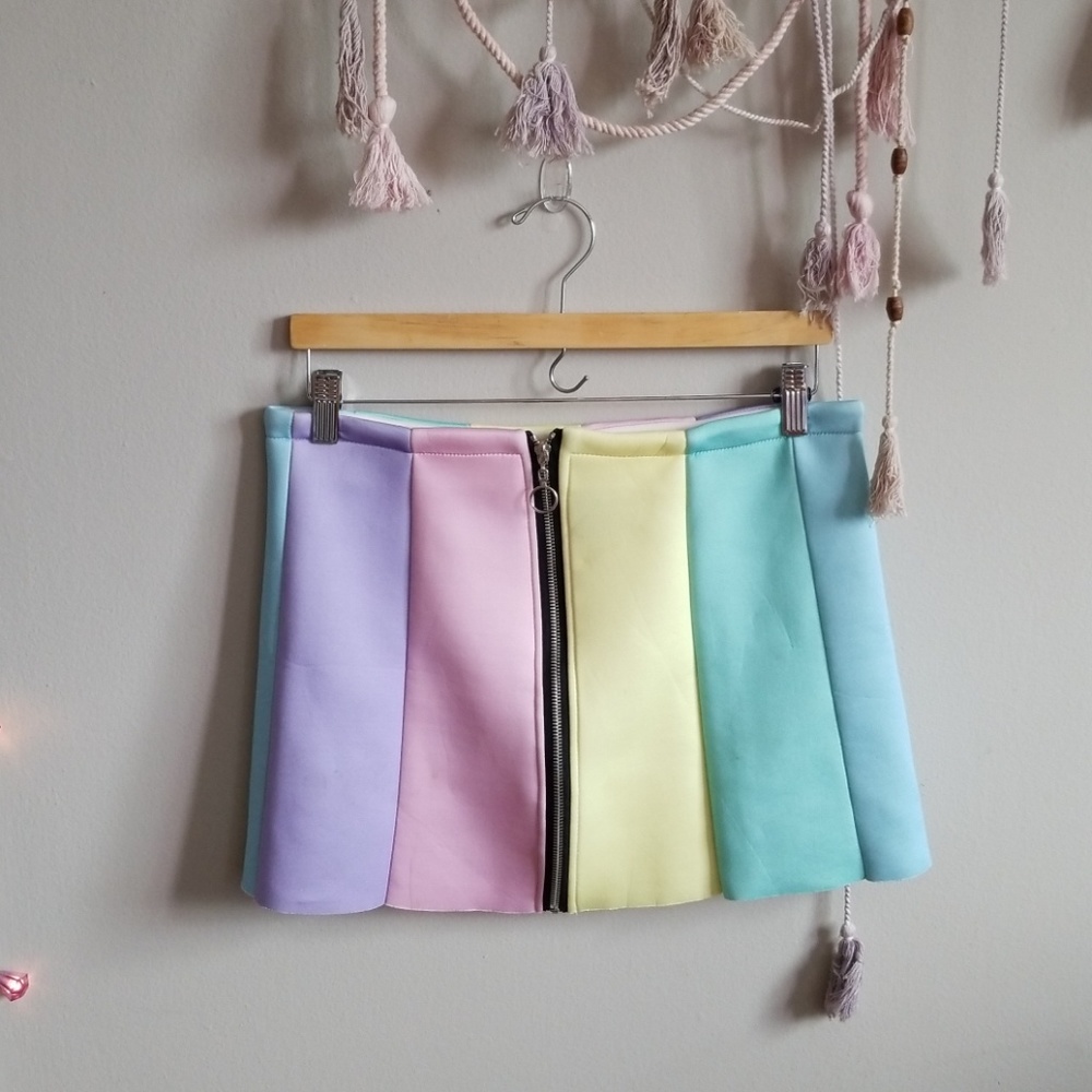Local Heroes Rainbow Neoprene Skirt